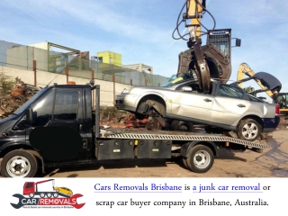 Do You Want Easy Car Disposal Services - Contact Cars Removals