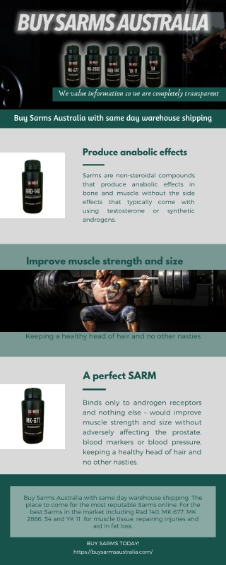 Buy Sarms Australia