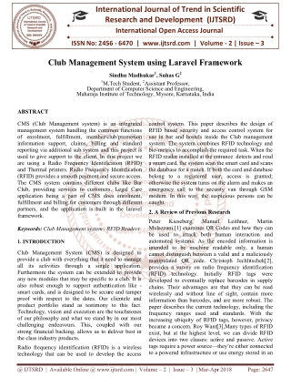 Club Management System using Laravel Framework