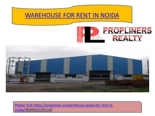 Warehouse For Rent In Noida