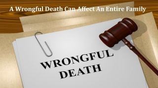 New Jersey Wrongful Death Attorney