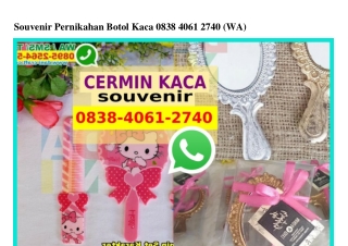 Souvenir Pernikahan Botol Kaca 0838.4061.2740[wa]