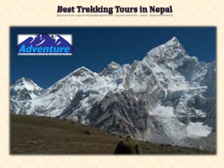 Best Trekking Tours in Nepal