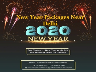 New Year Packages Near Delhi | New Year Party 2020