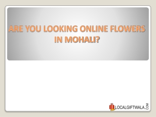 Best Online Flowers in Mohali