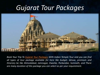 Gujarat Tour Packages