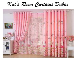 Kid’s Room Curtains Dubai