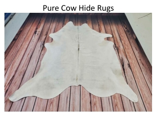 Pure Cow Hide Rugs Abu Dhabi