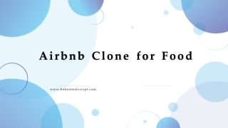 Develop a Website with Mobile Apps Like Airbnb for Food
