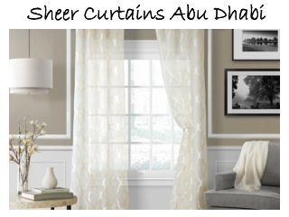 Sheer Curtains Abu Dhabi