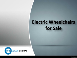 Electric Wheelchairs for Sale, Foldable Electric Wheelchair‎ online - wheelchair Central