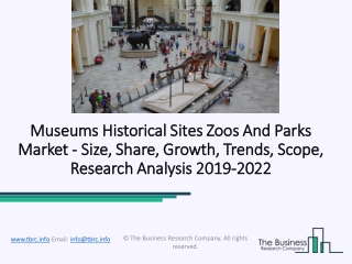 Museums Historical Sites Zoos And Parks Market Trends with Future Scope Analysis