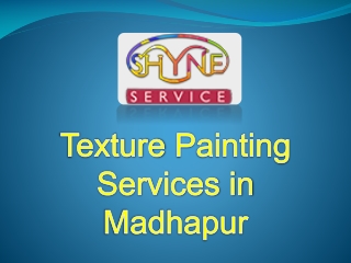 Texture Painting Services in Madhapur