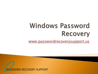 Windows Password Recovery - passwordrecoverysupport.us
