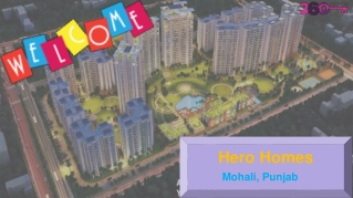 Hero Homes Mohali Pujab | 2,3 BHK Residential Apartment in Mohali