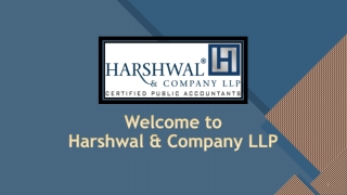 Financial Accounting Service Providing Firm USA – Harshwal & Company LLP