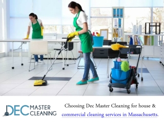 Decmaster Cleaning Company Provides Finest Commercial Cleaning Services