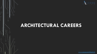 Architectural Careers