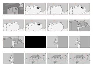 Storyboard Sheet Moustique