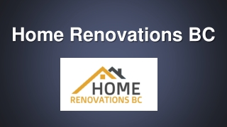 Interior Home Renovations