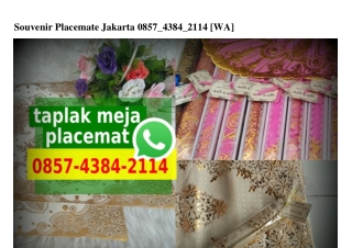 Souvenir Placemate Jakarta 0857_4384_2114[wa]