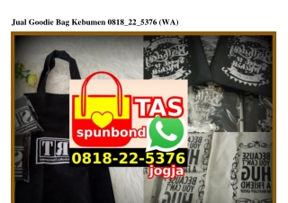 Jual Goodie Bag Kebumen 0818–22–5376[wa]