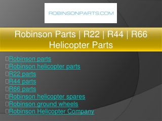 robinson helicopter tools