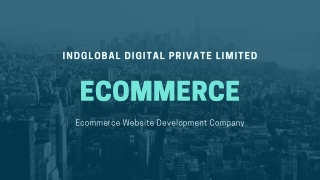 Top eCommerce Website Design & Development Company in Bangalore, India