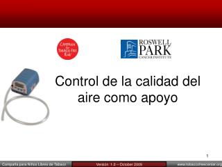 Control de la calidad del aire como apoyo