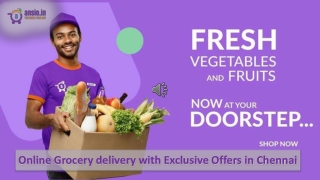 Online Grocery delivery with Exclusive Offers in Chennai