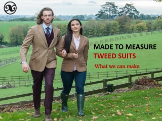 Tweed Suits London