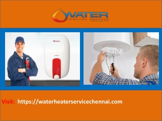 Water Heater Repair Services In Chennai