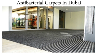 Antibacterial Carpets In Dubai