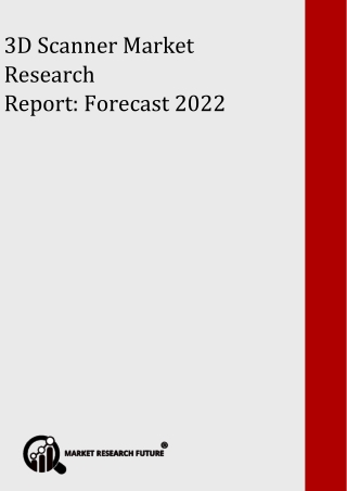 3D Scanner Market Research Report- Forecast to 2022