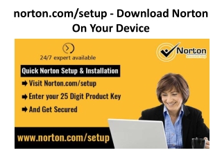 norton.com/setup - Download Norton On Your Device