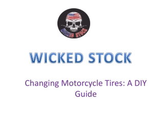 Changing Motorcycle Tires: A DIY Guide