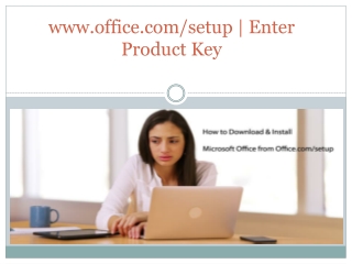 office.com/setup - Redeem Product Key and Activate Office Setup