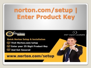 norton.com/setup | Install Norton Setup