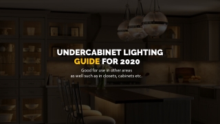 Use LED Under Cabinet Lights For Kitchens