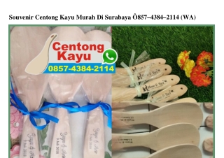 Souvenir Centong Kayu Murah Di Surabaya Ô857~4384~2114[wa]