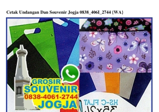 Cetak Undangan Dan Souvenir Jogja Ô838•4Ô61•2744[wa]