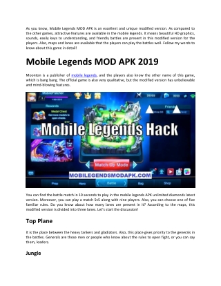 Mobile legends PowerPoint (PPT) Presentations, Mobile legends PPTs