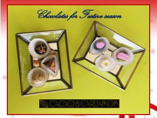 Chocolates for Festive Season | Christmas Chocolate Boxes