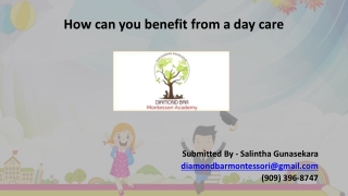Benefits of Day Care – Preschool San Dimas, CA