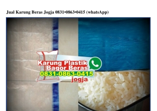 Jual Karung Beras Jogja 083108630415[wa]