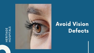 7 Easy Ways to Avoid Vision Defects