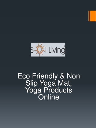 Sol Living - Travel Eco Yoga Mat, Yoga Accessories Online