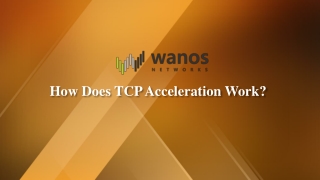 How Does TCP Acceleration Work