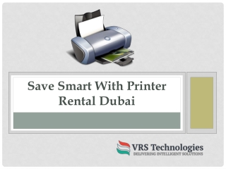 Printer Rental Dubai | Canon Printer and Copier Lease in Dubai