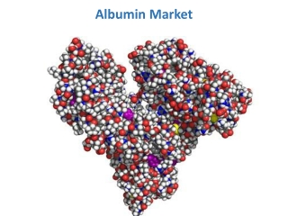 Albumin Market - With Future Growth By Top Players Involved In The Market